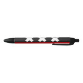 Amsterdam vlag zwarte inkt pen (Bodem)