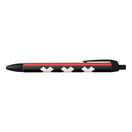 Amsterdam vlag zwarte inkt pen (Bovenkant)