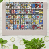 Amsterdam Wapenbekleding Theedoek (Gevouwen)