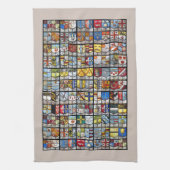 Amsterdam Wapenbekleding Theedoek (Verticaal)