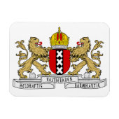 Amsterdam wapenschild magneet (Horizontaal)