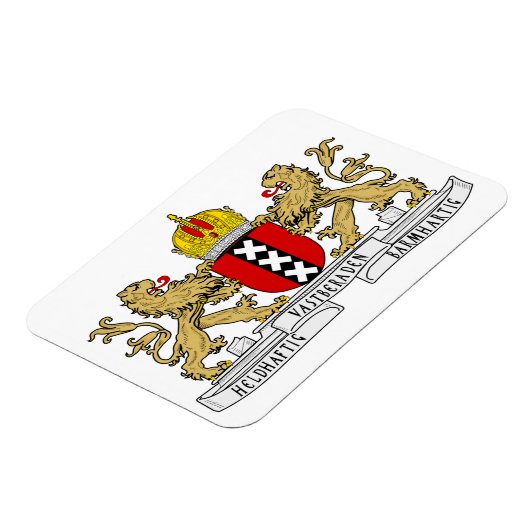 Amsterdam wapenschild magneet (Linkerzijde)
