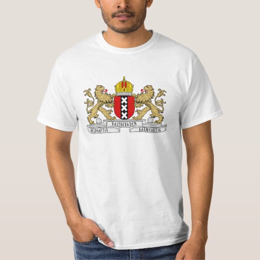 Amsterdam wapenschild t-shirt (Voorkant)