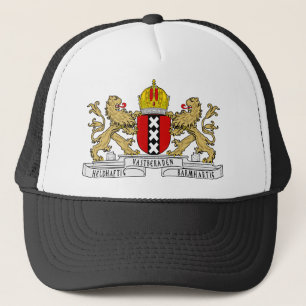 Amsterdam wapenschild trucker pet