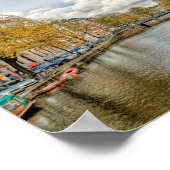 Amsterdam waterkanaal poster (Hoek)