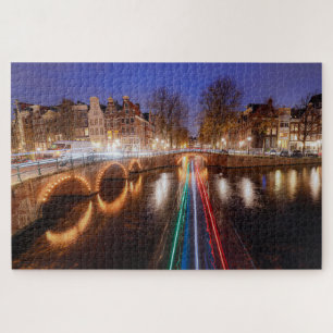 Amsterdam Waterwegen Legpuzzel Nederland