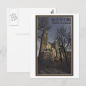 Amsterdam - Westerkerk Briefkaart (Voorkant / Achterkant)