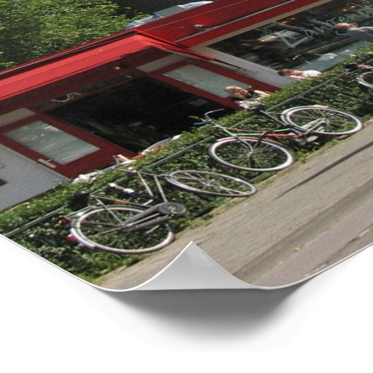 Amsterdam Windmill "De Gooyer" Foto Poster (Hoek)