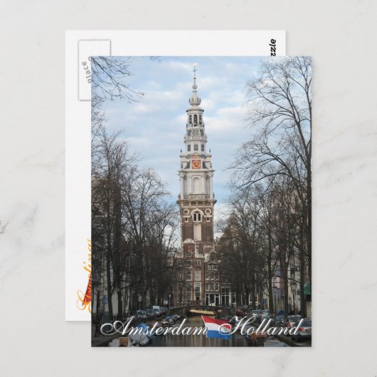Amsterdam Zuiderkerk Holland Briefkaart (Voorkant / Achterkant)