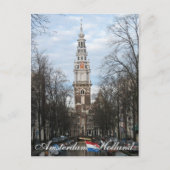 Amsterdam Zuiderkerk Holland Briefkaart (Voorkant)