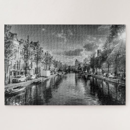 amsterdamkanaalpuzzel legpuzzel (Horizontaal)