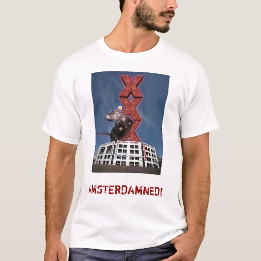 AMSTERDAMNED! T-SHIRT (Voorkant)