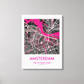 AMSTERDAMS GEHEUGEN CANVAS AFDRUK (Voorkant)