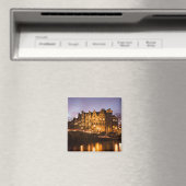 Amsterdamse grachtenpanden bij schemermagneet magneet (Insitu (Vaatwasser))
