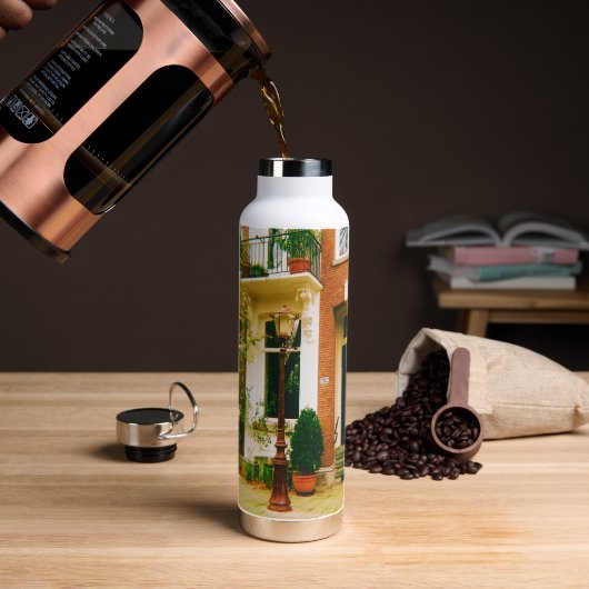Amsterdamse herenhuizen waterfles (Koffie)