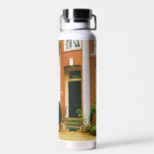 Amsterdamse herenhuizen waterfles (Achterkant)