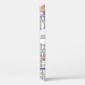 Amsterdamse Huizen: Waterverf Naadloos Patroon Case-Mate iPhone Case (Achterkant / Rechts)