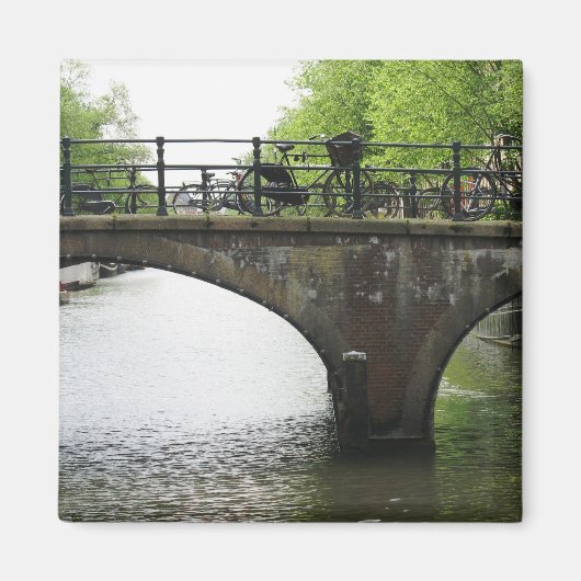 Amsterdamse koelkastmagneet magneet (Voorkant)