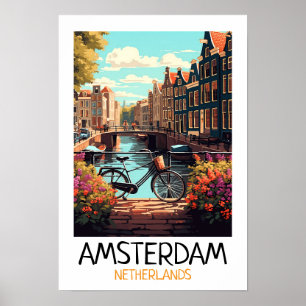 Amsterdamse Nederlandsche schilderkunst Poster