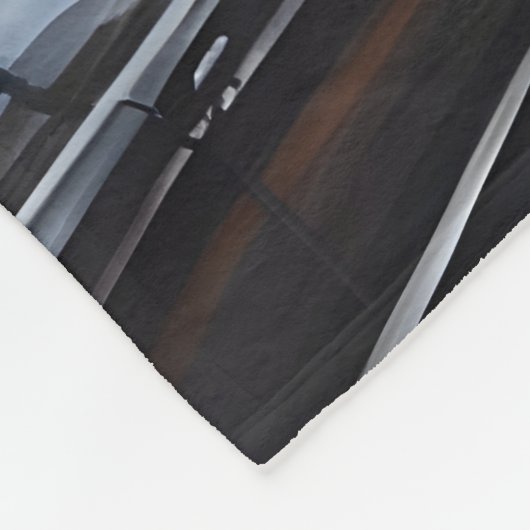 Amsterdamse olieverfschilderij fleece deken (Hoek)