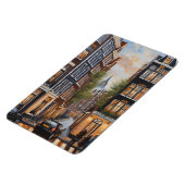 Amsterdamse olieverfschilderij magneet (Linkerzijde)