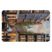 Amsterdamse olieverfschilderij magneet (Horizontaal)