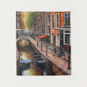 Amsterdamse olieverfschilderkunst wandkleed (Voorkant)
