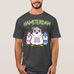 Amsterdamse Prostituees Hamster Hamsterdam Mannen T-shirt