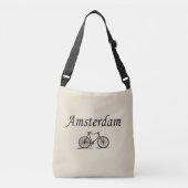 Amsterdamse retro fiets crossbody tas (Voorkant)