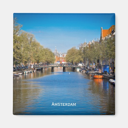 Amsterdamse vierkante magneet (Voorkant)