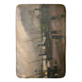 Amsterdamse Vissers's Harbour Storm van Vincent Go Badmat (Voorkant Verticaal)