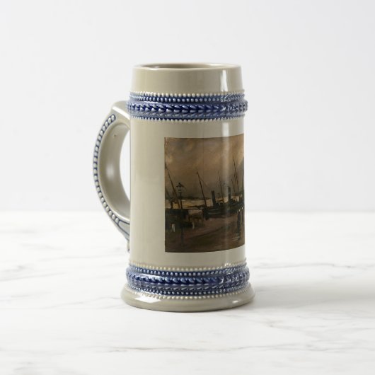 Amsterdamse Vissers's Harbour Storm van Vincent Go Bierpul (Voorkant links)