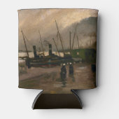 Amsterdamse Vissers's Harbour Storm van Vincent Go Blikjeskoeler (Voorkant)