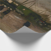 Amsterdamse Vissers's Harbour Storm van Vincent Go Cadeaupapier (Hoek)