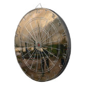 Amsterdamse Vissers's Harbour Storm van Vincent Go Dartbord (Voorkant Rechts)