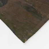 Amsterdamse Vissers's Harbour Storm van Vincent Go Fleece Deken (Hoek)