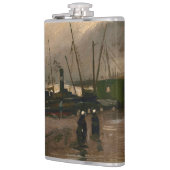 Amsterdamse Vissers's Harbour Storm van Vincent Go Heupfles (Links)