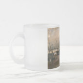 Amsterdamse Vissers's Harbour Storm van Vincent Go Matglas Koffiemok (Links)