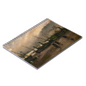 Amsterdamse Vissers's Harbour Storm van Vincent Go Notitieboek (Linkerzijde)