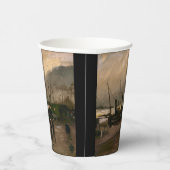 Amsterdamse Vissers's Harbour Storm van Vincent Go Papieren Bekers (Rechts)