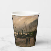 Amsterdamse Vissers's Harbour Storm van Vincent Go Papieren Bekers (Voorkant)