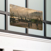 Amsterdamse Vissers's Harbour Storm van Vincent Go Spandoek (Buitenkant Gebouw)