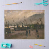 Amsterdamse Vissers's Harbour Storm van Vincent Go Tissuepapier (Craft)