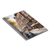 Amsterdamse waterverf schilderij notitieboek (Rechterzijde)