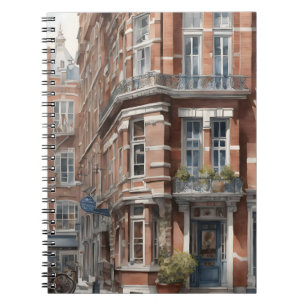 Amsterdamse waterverf schilderij notitieboek