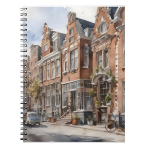 Amsterdamse waterverf schilderij notitieboek
