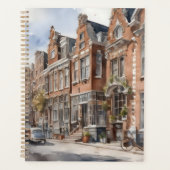 Amsterdamse waterverf schilderij planner (Voorkant)
