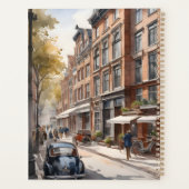 Amsterdamse waterverf schilderij planner (Achterkant)