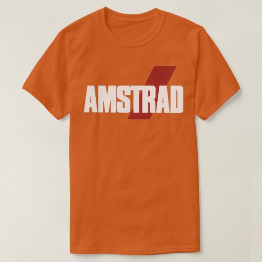 Amstrad Transparent T-shirt (Design voorkant)