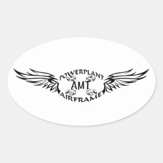 amt ovale sticker